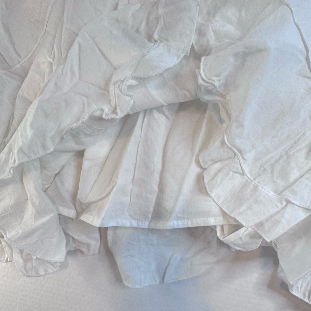 . John’s Bay White Crinkle Midi Skirt – Women’s 1X - Picture 5 of 11